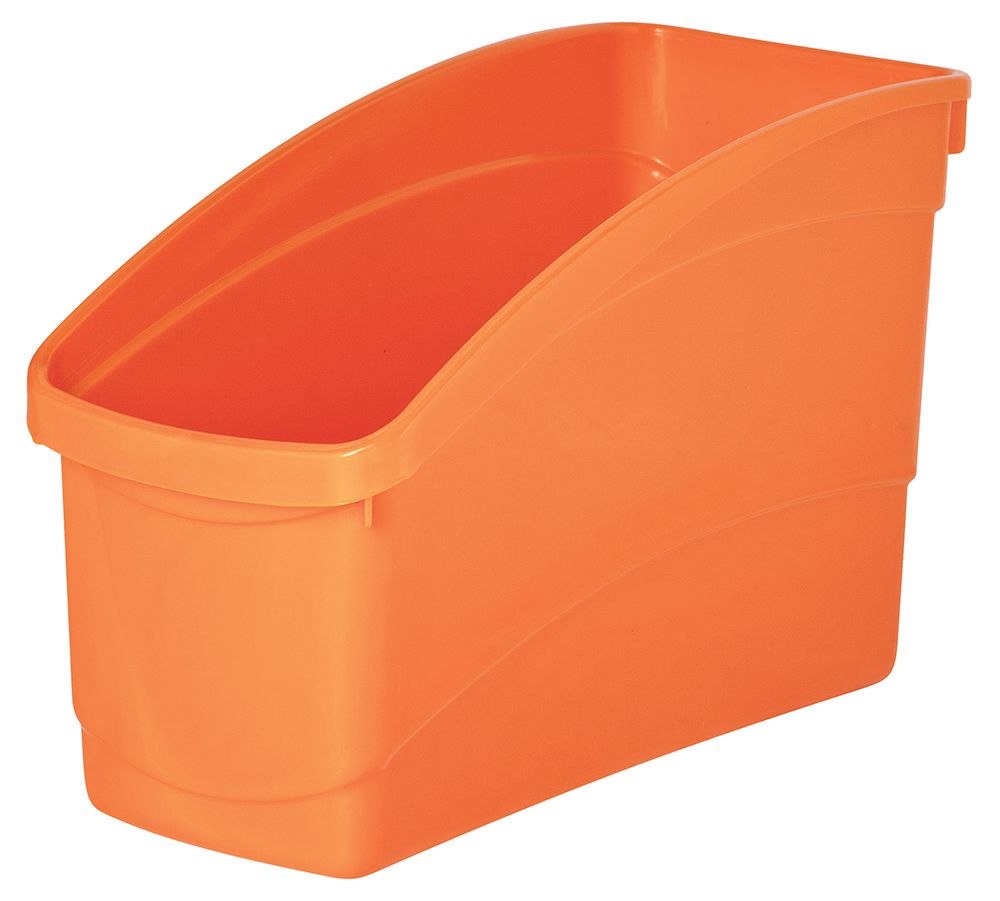 SP- BOOK AND STORAGE TUB ELIZABETH RICHARDS W14.5XD30XH19CM ORANGE SP- BOOK AND STORAGE TUB ELIZABETH RICHARDS W14.5XD30XH19CM ORANGE