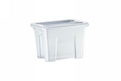 STORAGE+ BOX WITH LID ITALPLAST 2 LITRE GRAPHITE STORAGE+ BOX WITH LID ITALPLAST 2 LITRE GRAPHITE