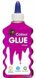 GLUE EC 177ML COLOURED MAGENTA