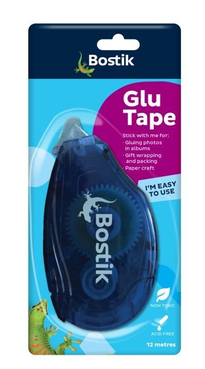 GLUE BOSTIK GLU TAPE 6.4MM X 12M