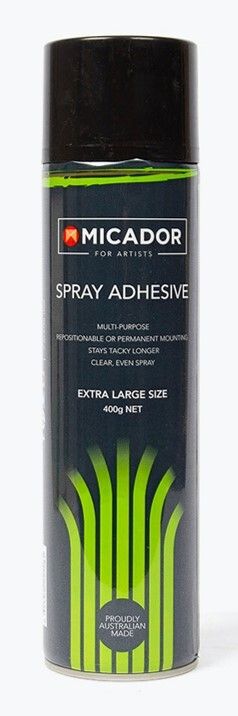 GLUE SPRAY MICADOR REPOSITIONABLE 400G
