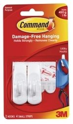 HOOKS COMMAND SELF ADHESIVE SMALL 17002