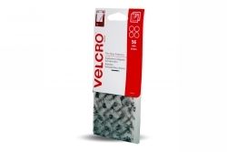 VELCRO 9MM STICK ON HOOK & LOOP DOTS CLEAR PK56 VELCRO 9MM STICK ON HOOK & LOOP DOTS CLEAR PK56