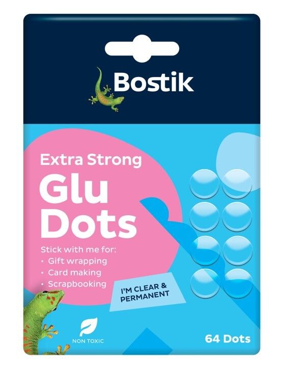 STICKY DOTS BOSTIK GLU DOTS EXTRA STRONG PK64 STICKY DOTS BOSTIK GLU DOTS EXTRA STRONG PK64