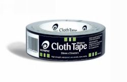 TAPE CLOTH WOTAN OLYMPIC 38MMX25M BLACK
