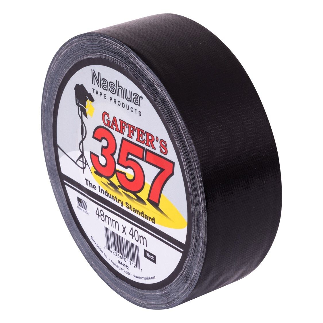 SP- GAFFER TAPE NASHUA 48MM X 40M BLACK PK4