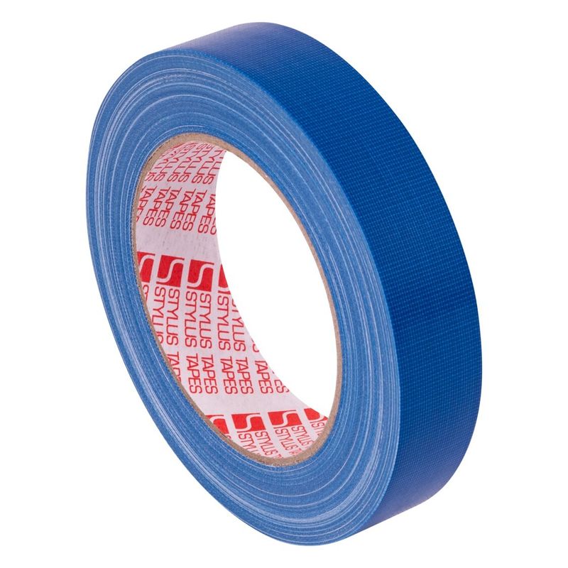SP- CLOTH TAPE STYLUS 24MM X 25M PREMIUM BLUE CTN60