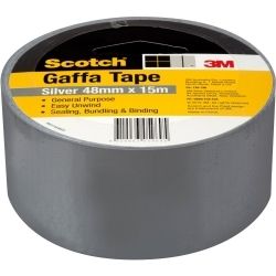 TAPE SCOTCH 48MMX15M UTILITY GAFFA SILVER