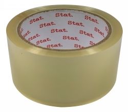 TAPE PACKAGING STAT 48MMX50M CLEAR