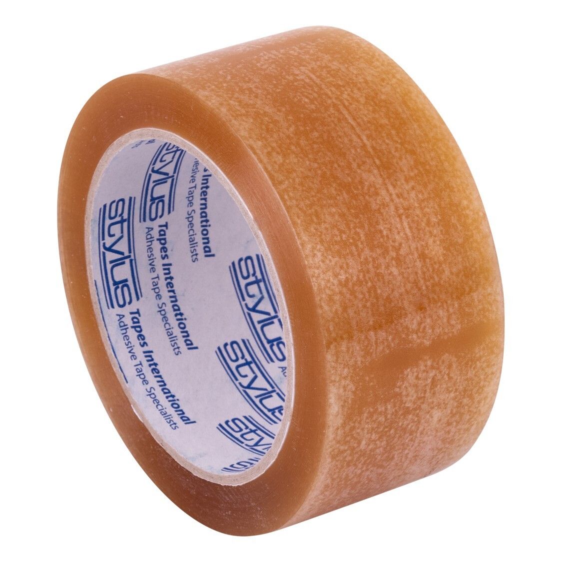 PACKAGING TAPE STYLUS 48MM X 66M LOW NOISE TRANSPARENT CTN36 PACKAGING TAPE STYLUS 48MM X 66M LOW NOISE TRANSPARENT CTN36