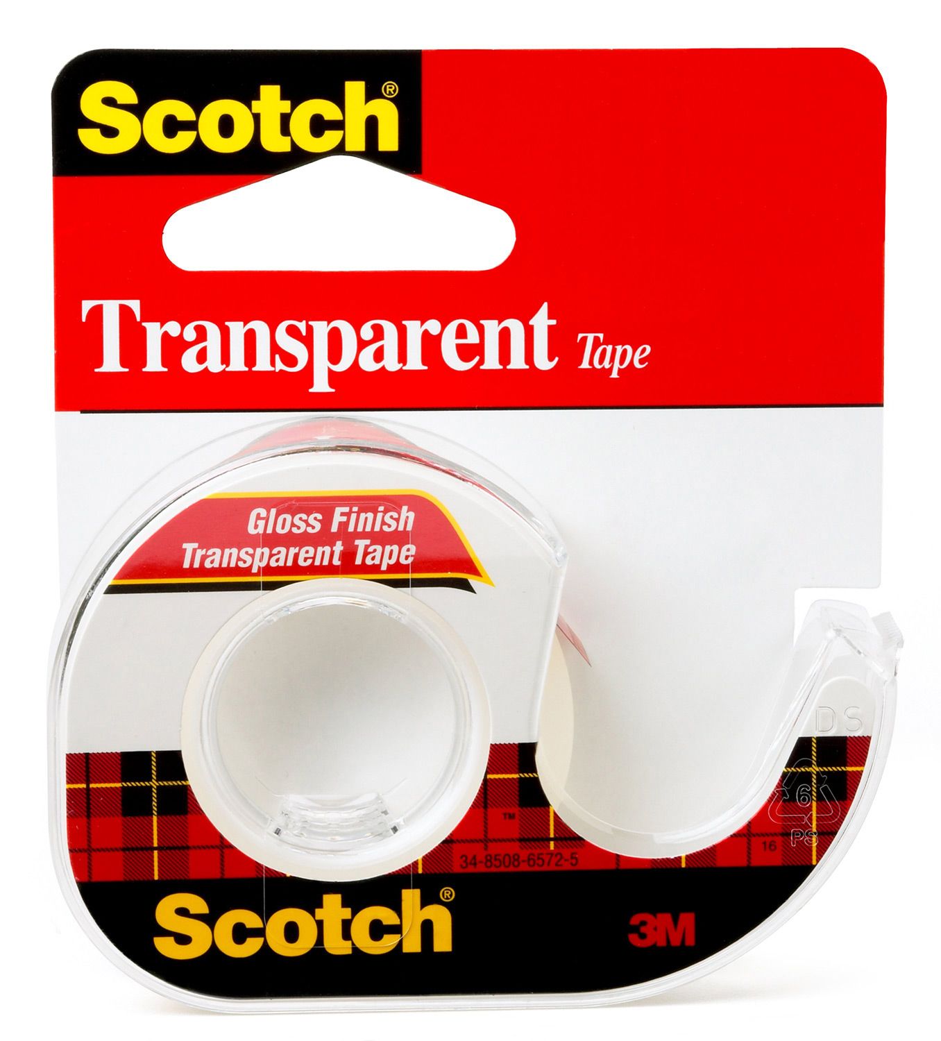 SP- TAPE TRANSPARENT 3M SCOTCH 19MM X 7.6M 157S WITH DISPENSER