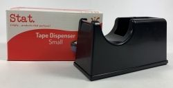 TAPE DISPENSER STAT SML BLACK