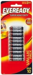 BATTERY EVEREADY AAA SUPER HEAVY DUTY PK10