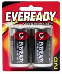 BATTERY EVEREADY BLACK 1250 D BP2