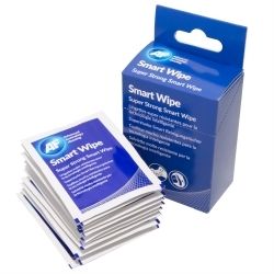 SP- SCREEN CLEANER AF SMARTWIPES DRY WIPES SACHET BX10