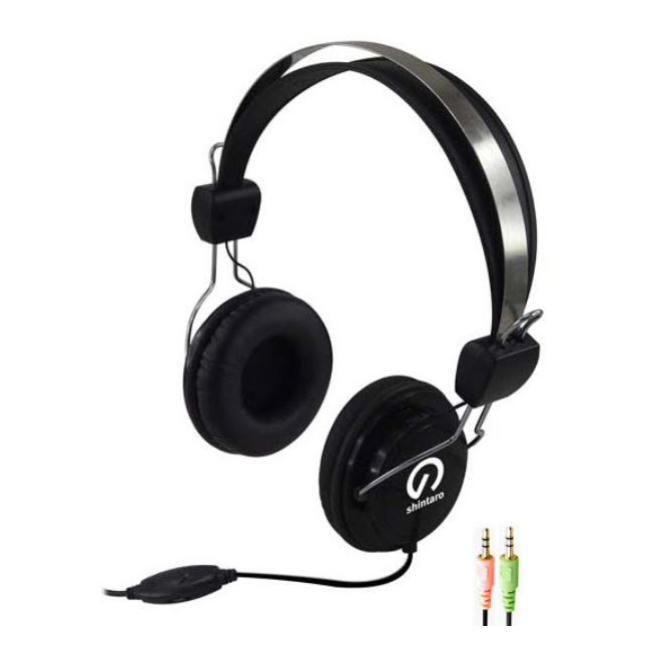 HEADSET SHINTARO WITH INLINE MICROPHONE DUAL JACK HEADSET SHINTARO WITH INLINE MICROPHONE DUAL JACK