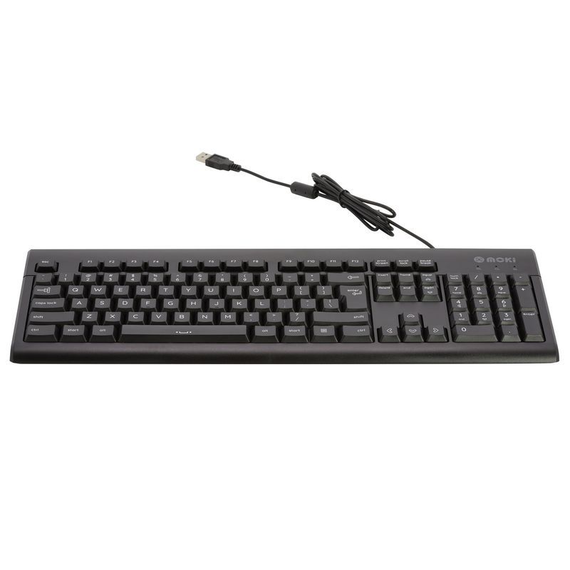 MOKI KEYBOARD - WIRED USB MOKI BLACK