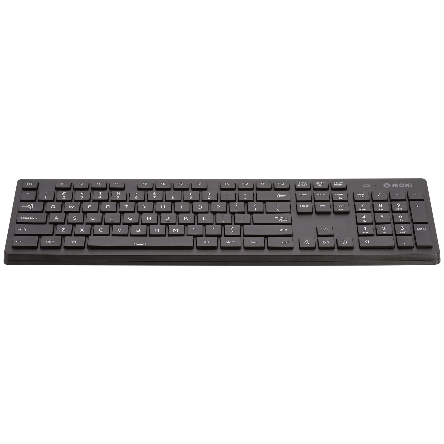 MOKI KEYBOARD - WIRELESS + NANO RECEIVER MOKI BLACK