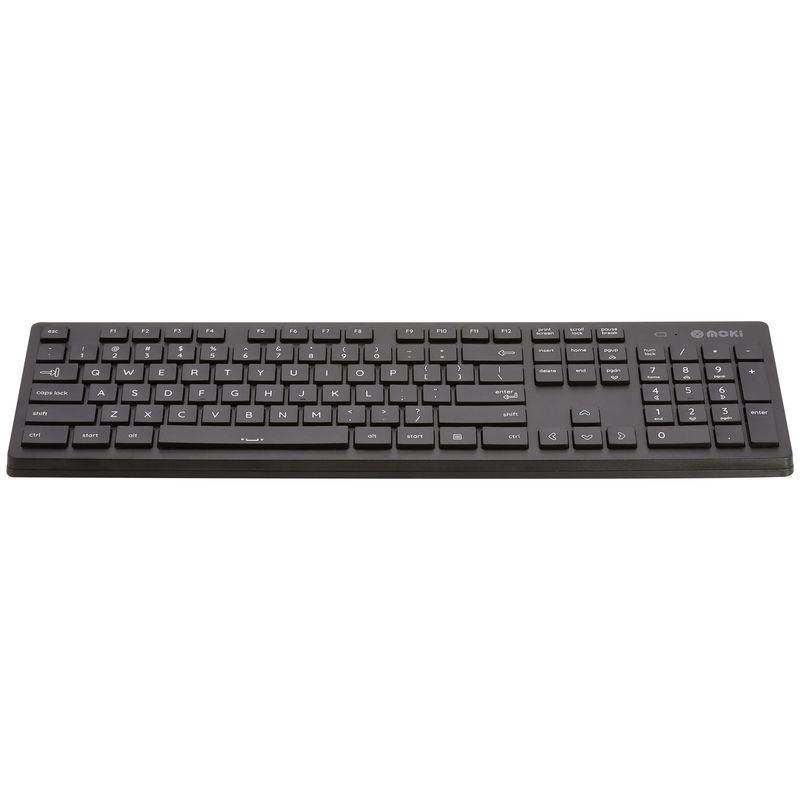 MOKI KEYBOARD - WIRELESS + NANO RECEIVER MOKI BLACK
