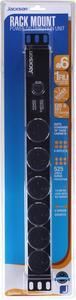 POWERBOARD JACKSON INDUSTRIES 12 OUTLET RACK MOUNTED SURGE BLACK POWERBOARD JACKSON INDUSTRIES 12 OUTLET RACK MOUNTED SURGE BLACK