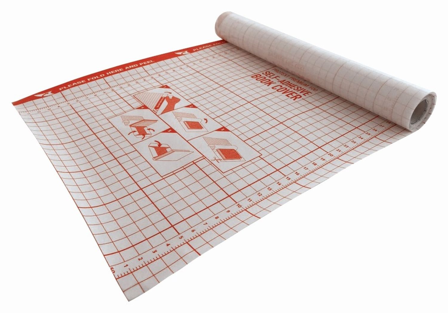BOOK COVERING PROTEXT SELF ADHESIVE 15M X 375MM 100 MICRON CLEAR BOOK COVERING PROTEXT SELF ADHESIVE 15M X 375MM 100 MICRON CLEAR