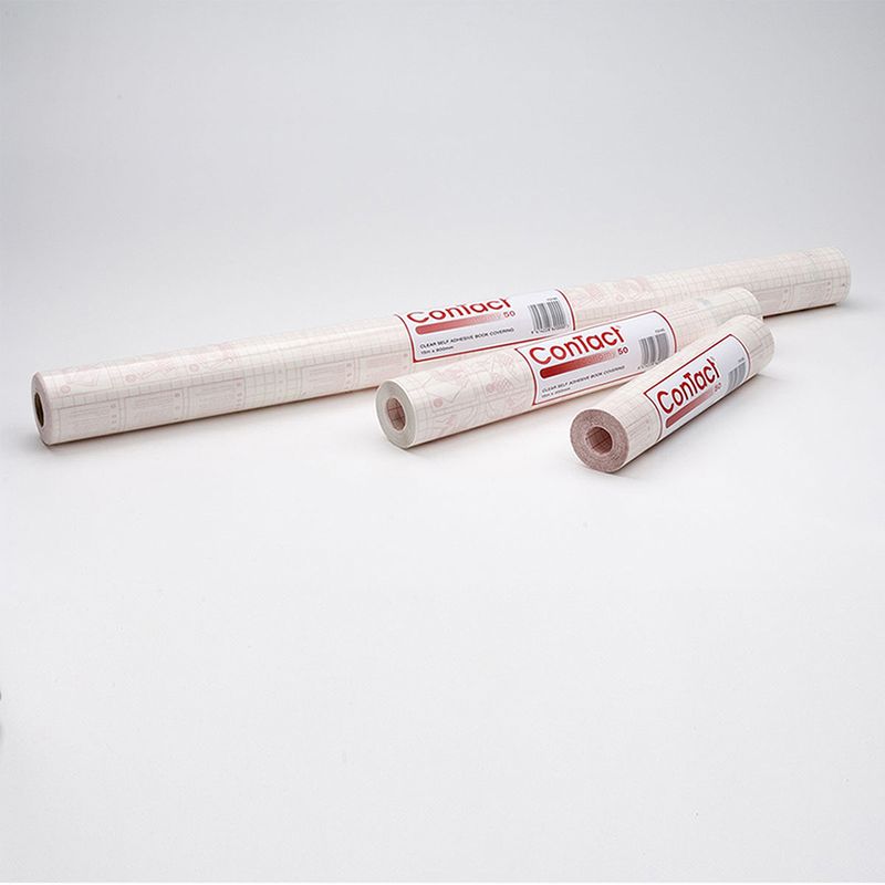 SP- BOOK COVERING CONTACT 15M X 450MM ECONOMY 50 CLEAR