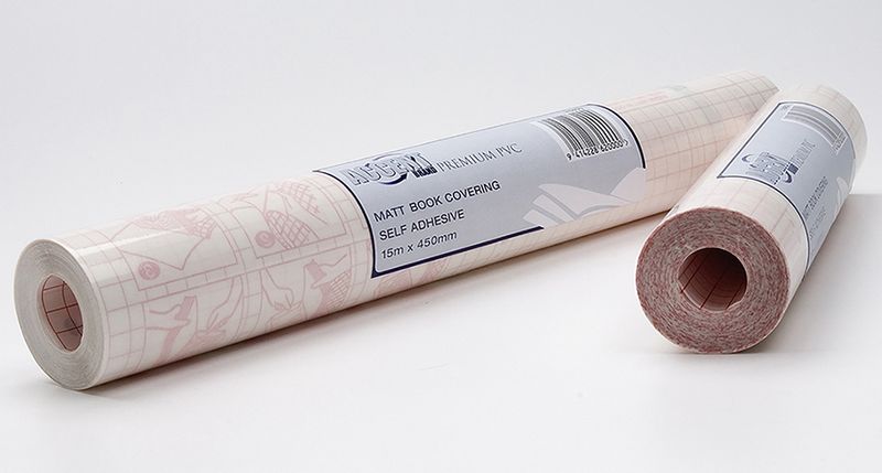 SP- BOOK COVERING CONTACT 15M X 375MM PREMIUM 100 CLEAR