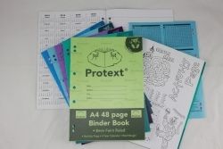 BINDER BOOK PROTEXT A4 8MM RULED PP COVER 48PG KOALA BINDER BOOK PROTEXT A4 8MM RULED PP COVER 48PG KOALA
