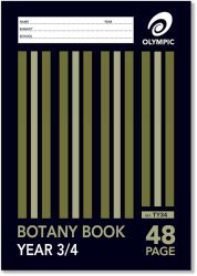 SP - BOTANY BOOK OLYMPIC A4 YEAR 3/4 48PG