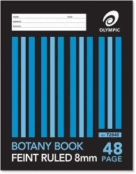 SP - BOTANY BOOK OLYMPIC 225X175MM 8MM RULED 48PG SP - BOTANY BOOK OLYMPIC 225X175MM 8MM RULED 48PG