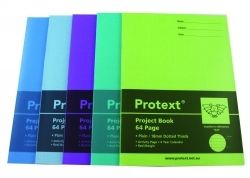PROJECT BOOK PROTEXT 330X24 PP PLAIN/18MM DOTTED THIRDS 64PG