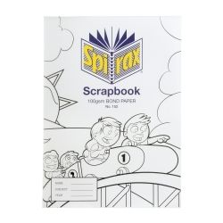 SCRAPBOOK SPIRAX 335X245MM 152 PP COVER CLEAR 64PG SCRAPBOOK SPIRAX 335X245MM 152 PP COVER CLEAR 64PG