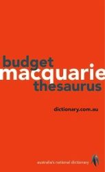 THESAURUS MACQUARIE BUDGET