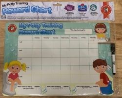 REWARD CHART LCBF POTTY TRAINING