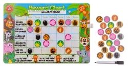REWARD CHART JUNGLE LCBF 390X270MM MAGNETIC