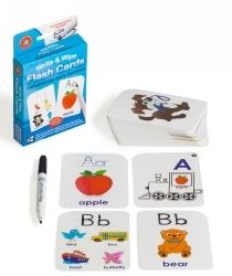 FLASH CARDS LCBF WRITE & WIPE ALPHABET & EARLY NUMBERS