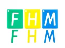 SP- STENCIL EC ALPHABET A-Z UPPER CASE 90X110MM SET OF 26 SP- STENCIL EC ALPHABET A-Z UPPER CASE 90X110MM SET OF 26