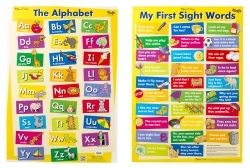 WALL CHART GILLIAN MILES The Alphabet/My First Sight Words WALL CHART GILLIAN MILES The Alphabet/My First Sight Words