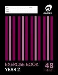 EXERCISE BOOK OLYMPIC YEAR 2 48PG