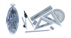 MATHS SET HELIX COOL CURVES 9 PCE