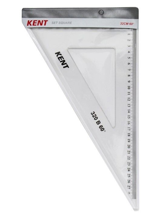 SET SQUARE KENT 320MM 60 DEGREES