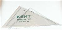 SET SQUARE KENT NO.10 SET 2 200MM/280MM