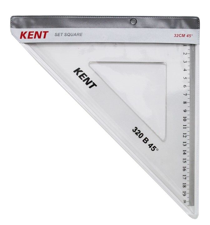 SET SQUARE KENT 320MM 45 DEGREES
