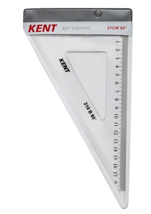 SET SQUARE KENT 210MM 60 DEGREES