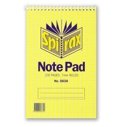 NOTEBOOK SPIRAX 563A S/HAND T/O 200PG