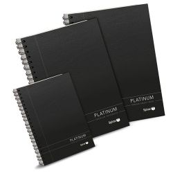 NOTEBOOK SPIRAX PP400 A4 PLATINUM 200LF