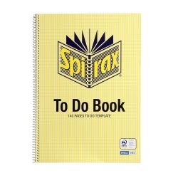NOTEBOOK SPIRAX 706 A4 TO DO 140PG