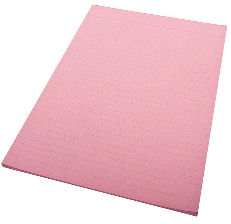 OFFICE PADS QUILL A4 BOND RULED PINK 70GSM 70LF OFFICE PADS QUILL A4 BOND RULED PINK 70GSM 70LF