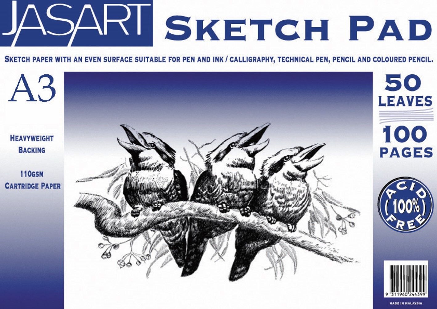 SKETCH PAD JASART A3