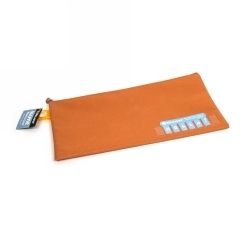 PENCIL CASE MICADOR 340X170MM NAME ORANGE